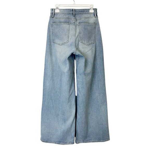 NEW The Drop Frida Wide Leg Jeans Women’s Size 27 High Rise - Picture 2 of 12